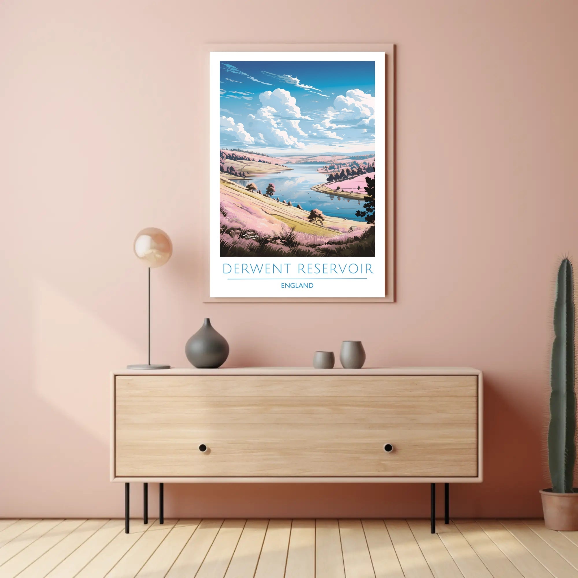 Derwent Reservoir Poster
