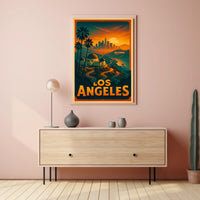 Los Angeles Dreamscape Poster
