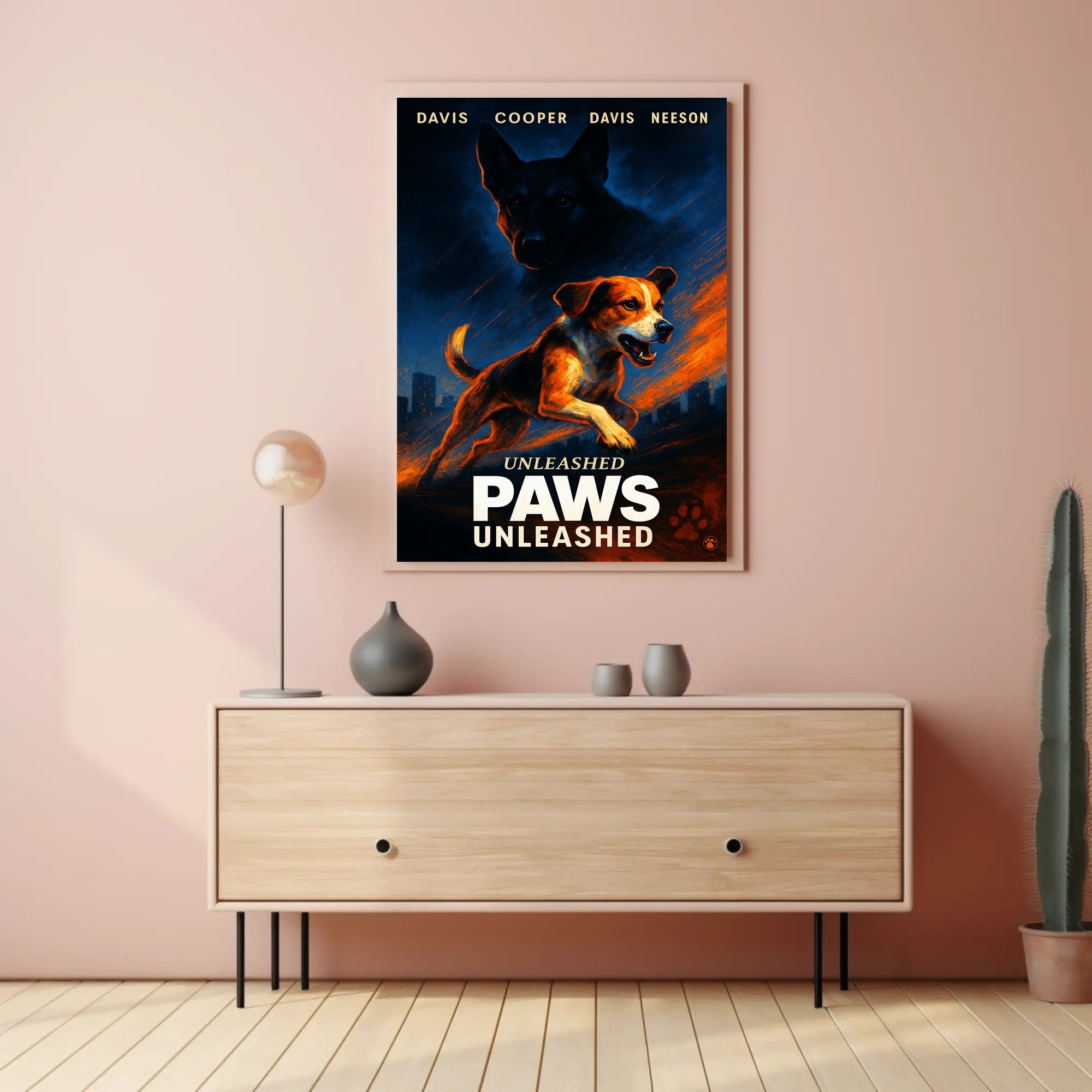 Paws Unleashed Poster PosterGoat