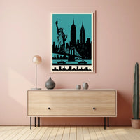 Iconic New York City Poster