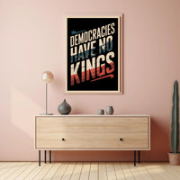 Empowering Political Poster with Patriotic Design and Bold Statement