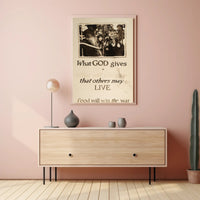 World War I Food Conservation Propaganda Poster PosterGoat