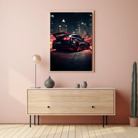 Urban Night Racer Poster PosterGoat