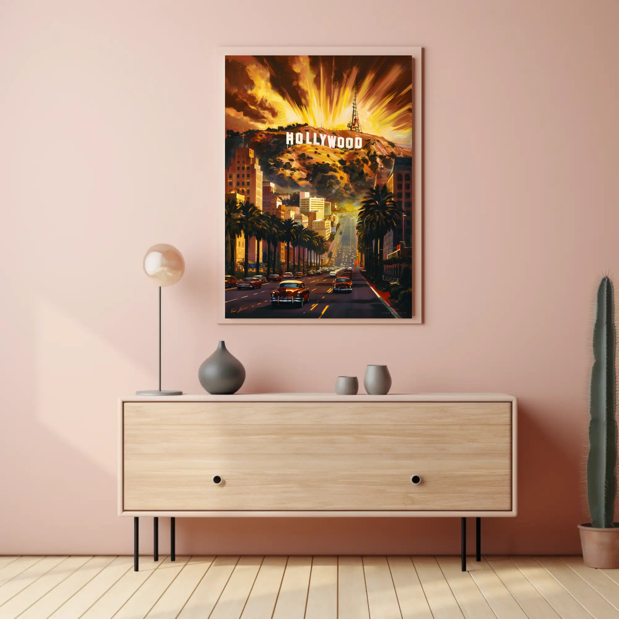Hollywood Explosion Poster