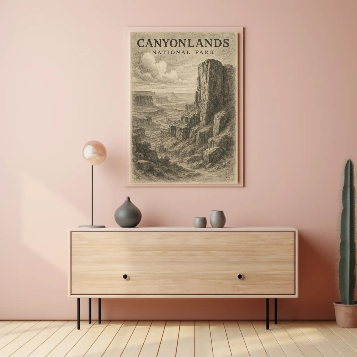 Canyonlands National Park Desert Wanderlust Poster