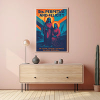 Saints Perpetua and Felicity Poster