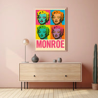 Monroe Pop Art Poster