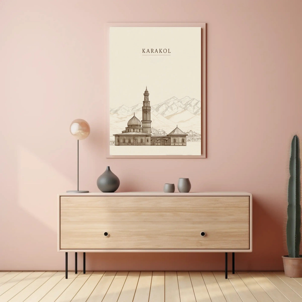 Karakol Architecture Poster