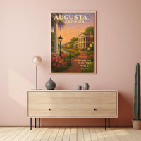 Augusta, Georgia Where the Masters Walk Poster