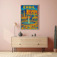 Erbil A Cosmopolitan Iraqi City Poster