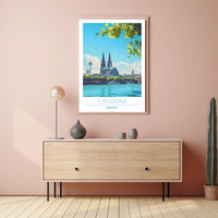 Cologne Travel Poster
