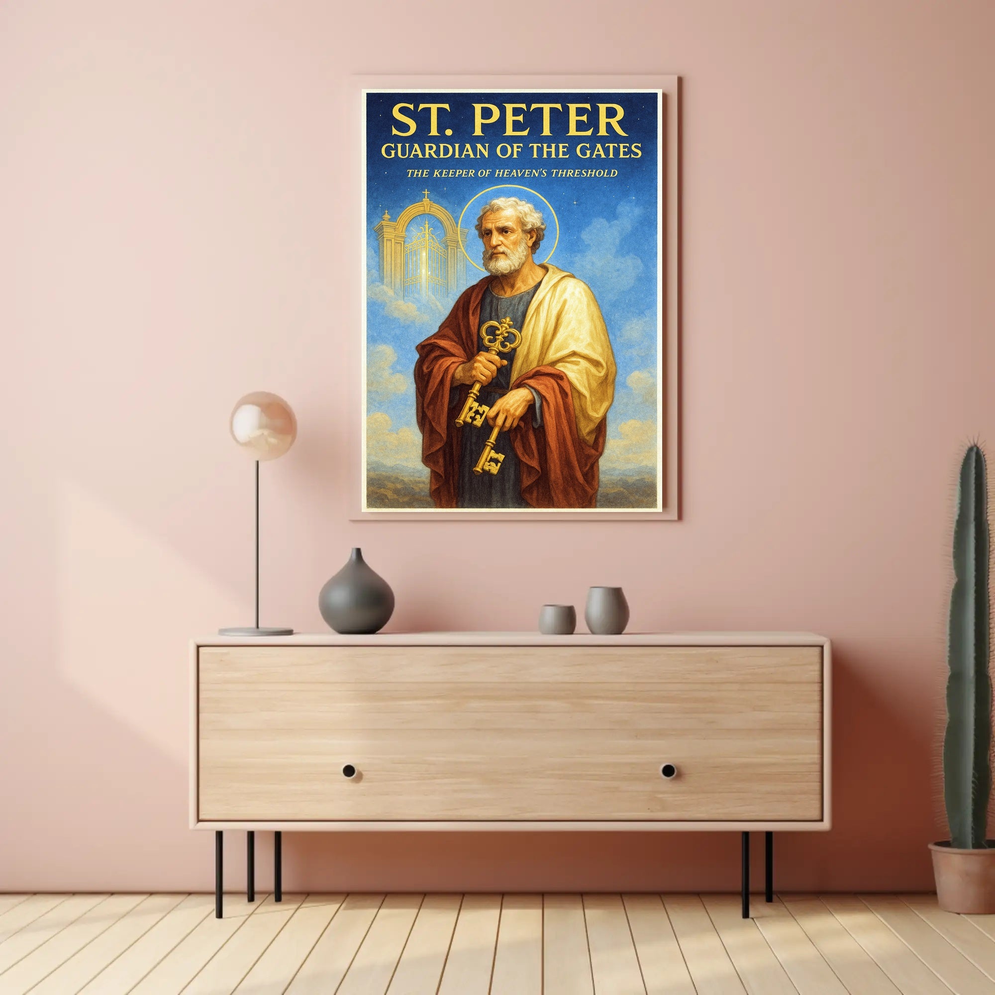 St. Peter - Guardian of the Gates Poster PosterGoat
