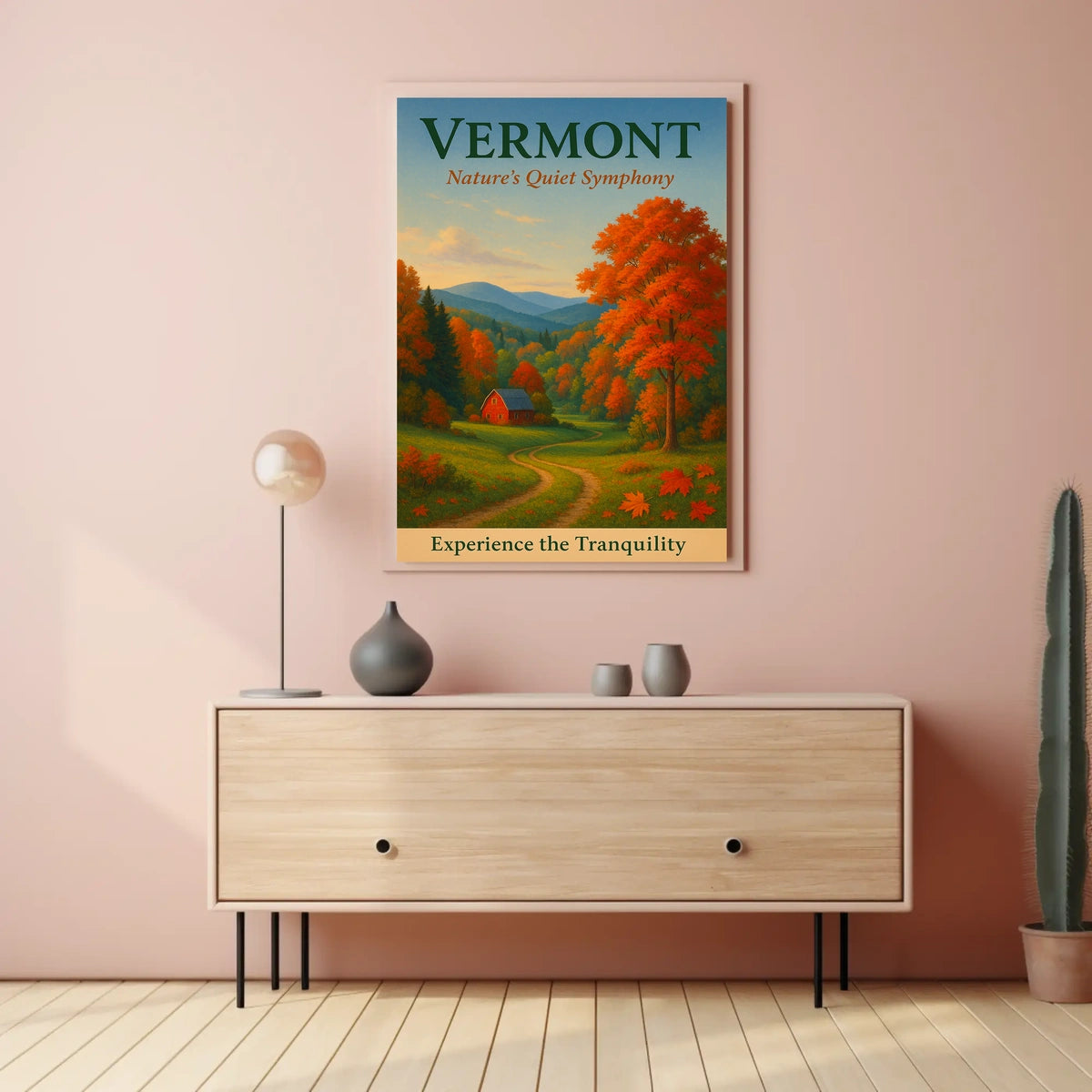 Vermont Natures Quiet Symphony Poster