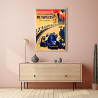 Circuit des Remparts 1955 Poster