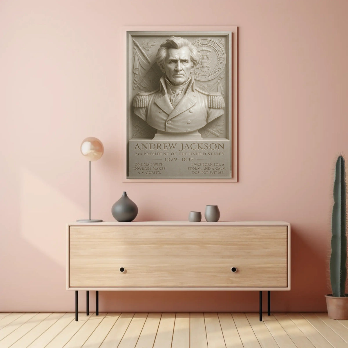 Andrew Jackson 7th President Poster