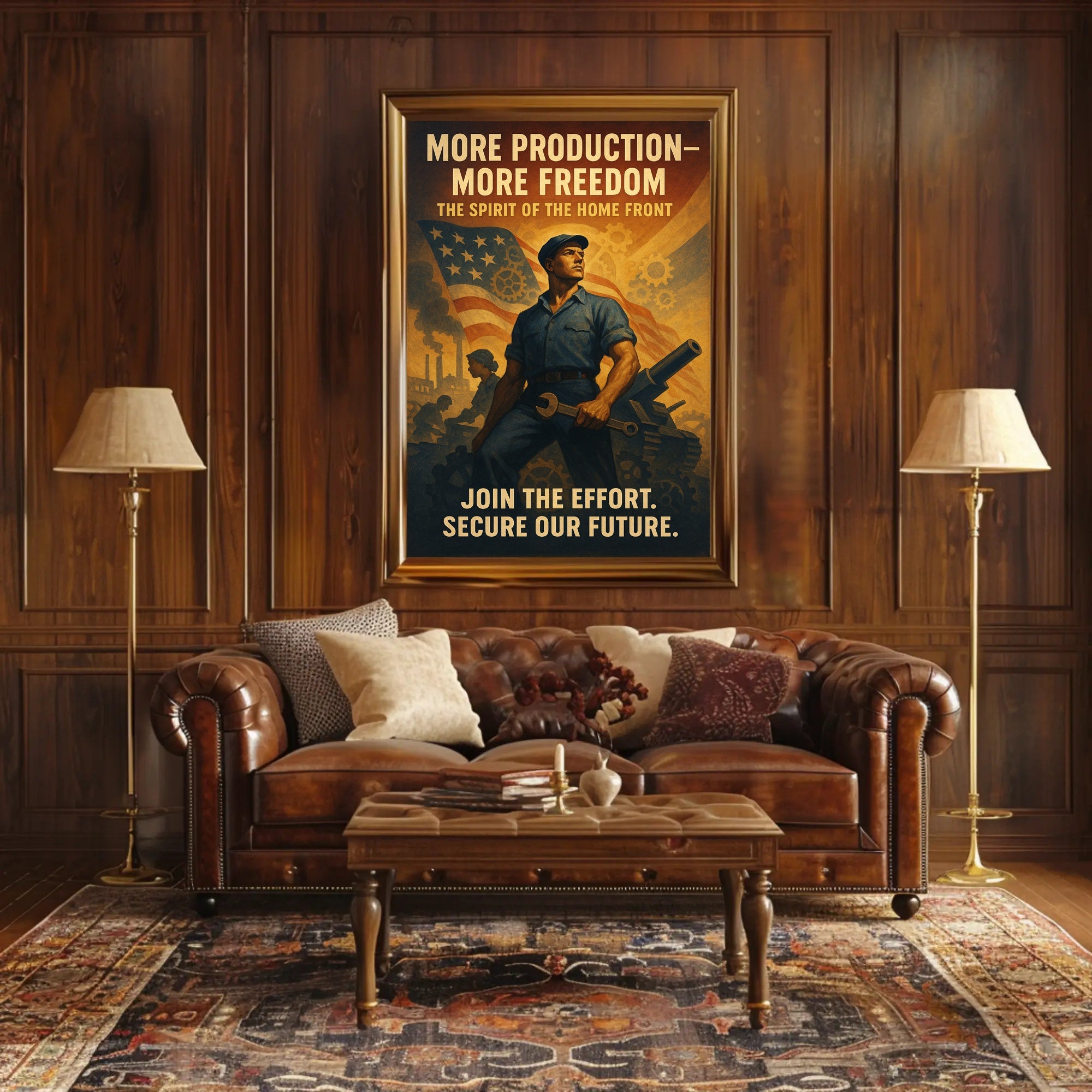 The Spirit of the Home Front Poster