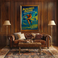 Pickleball Passion Poster