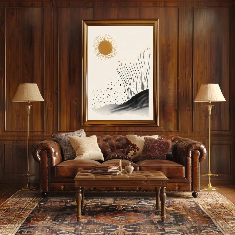 Vintage Victorian Era Adventure Scene Poster