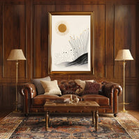 Vintage Victorian Era Adventure Scene Poster