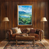 Tranquil Landscape Vista Poster PosterGoat