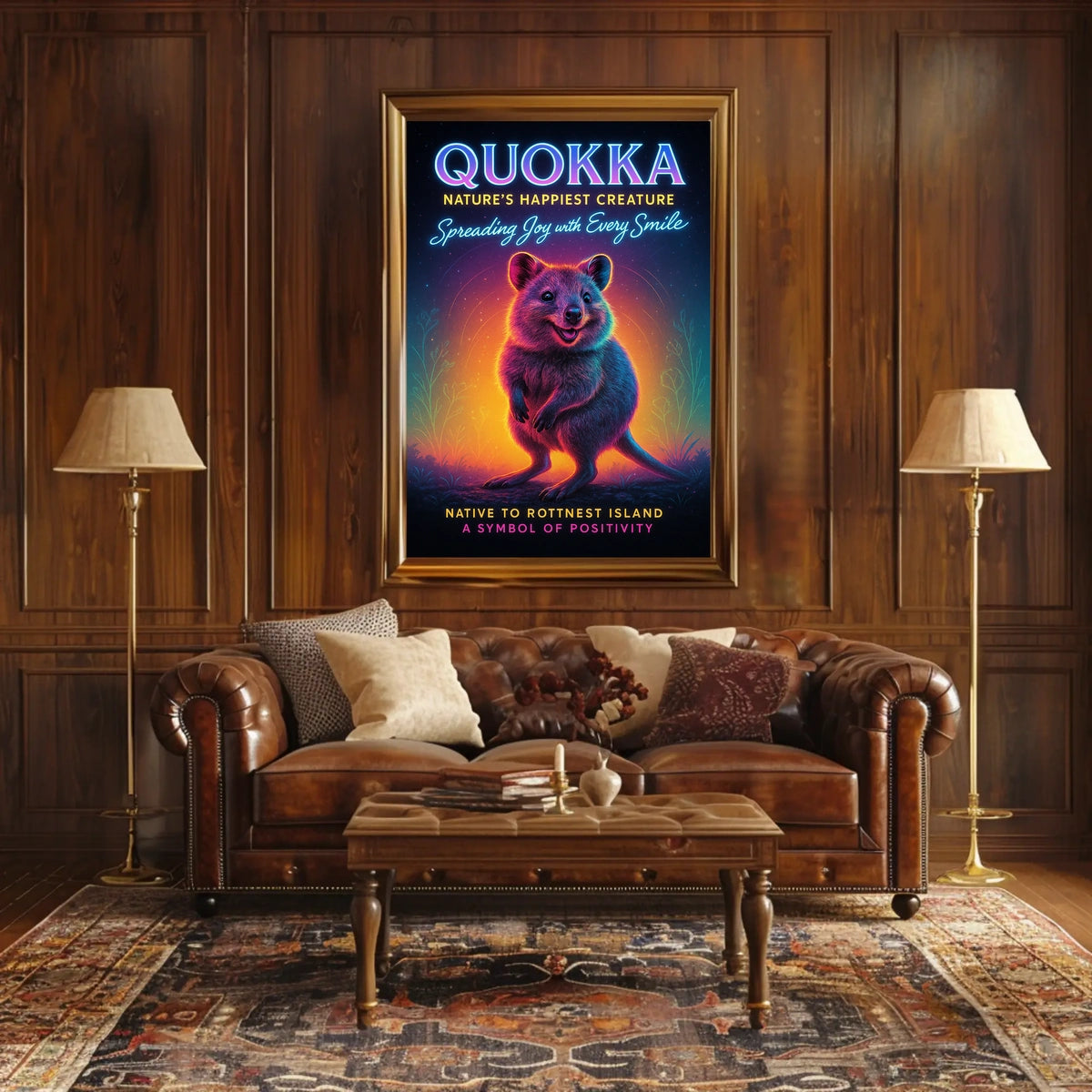 Quokka Natures Happiest Creature Poster