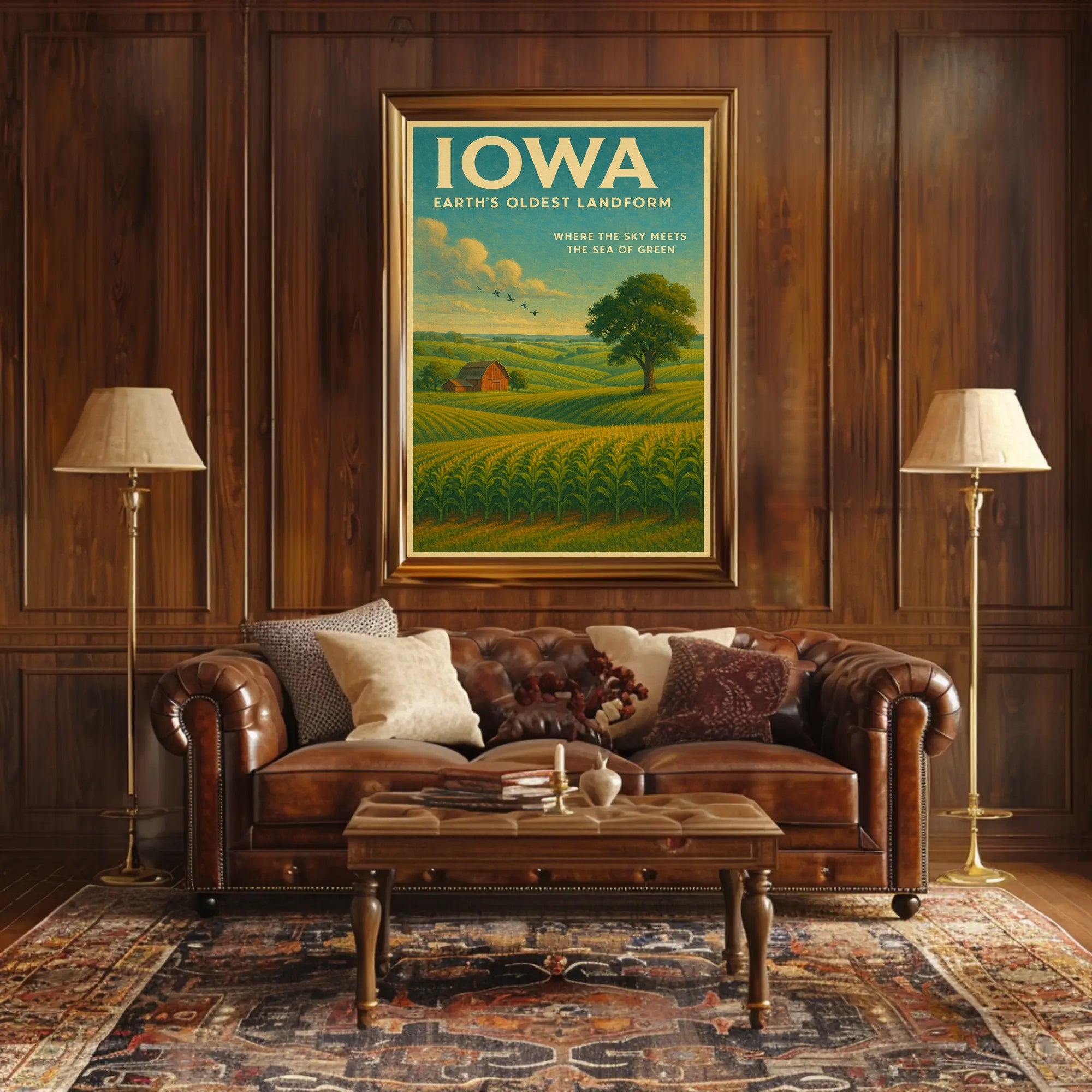 Iowa EarthS Oldest Landform Poster