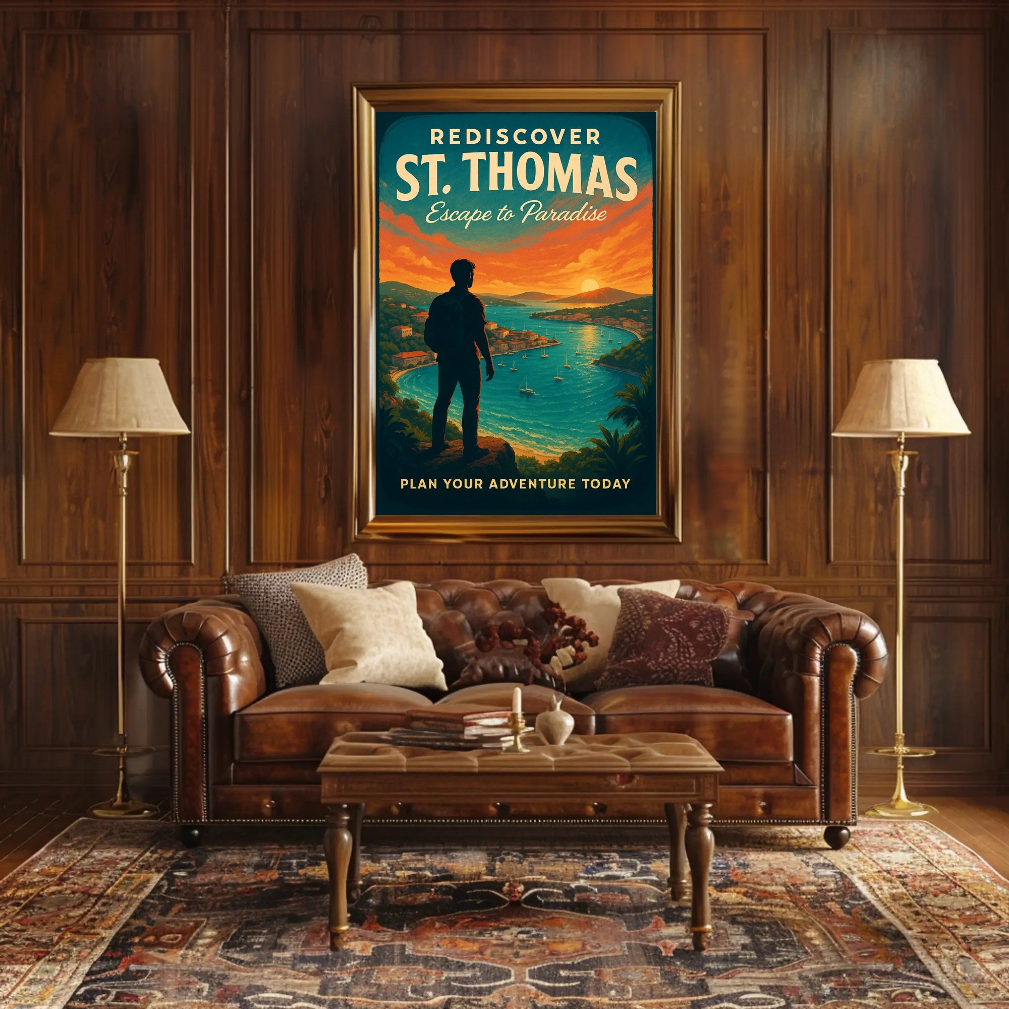 Rediscover St. Thomas Poster PosterGoat