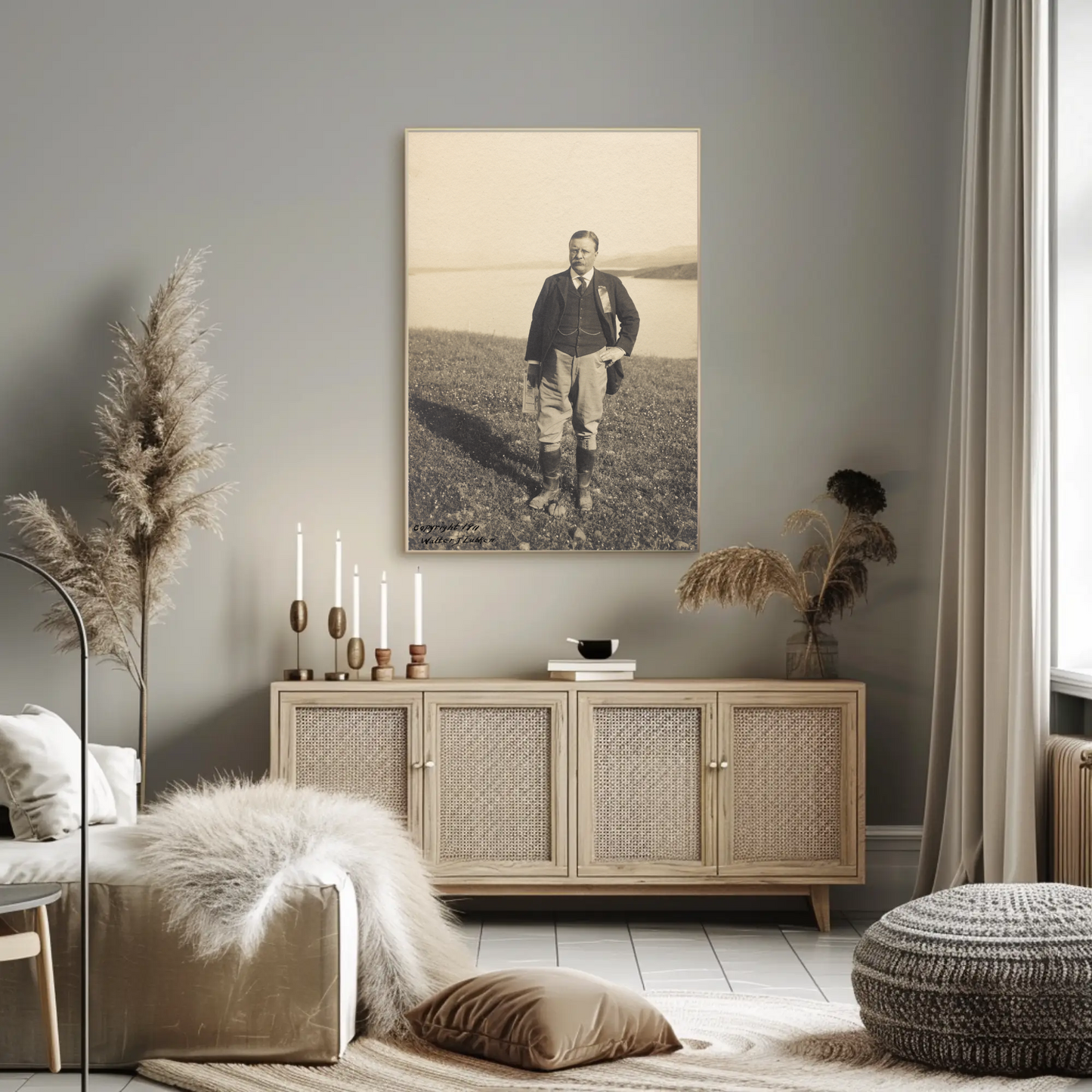 Theodore Roosevelt 1911 Vintage Poster