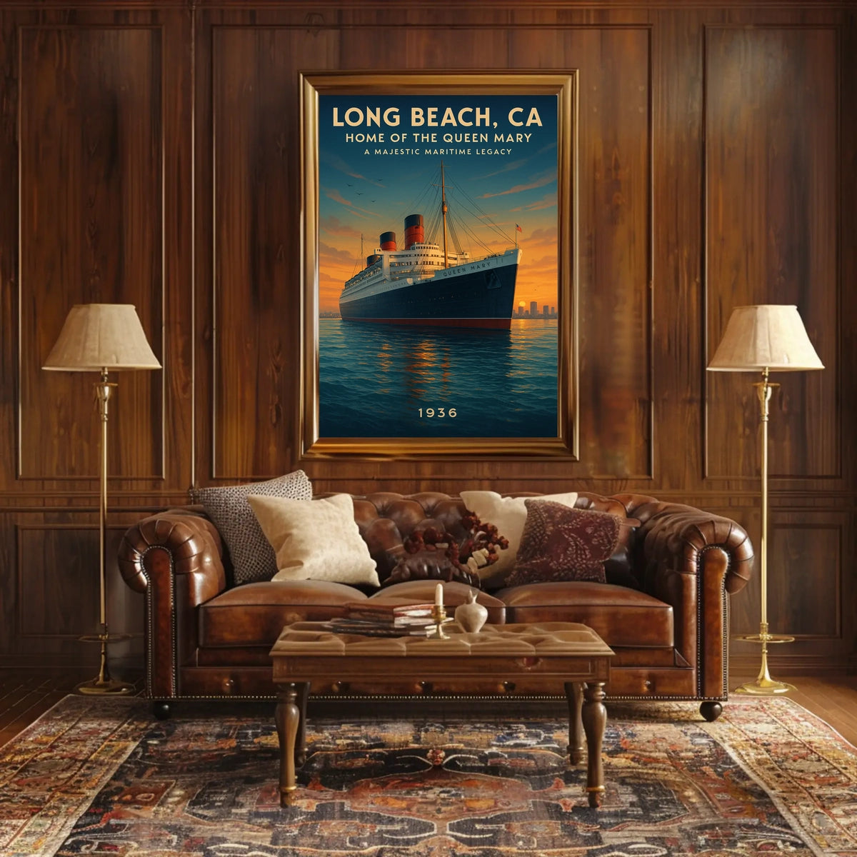 The Queen Mary A Majestic Maritime Legacy Poster
