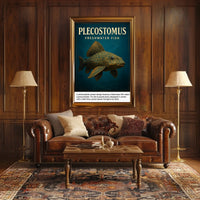 Plecostomus Freshwater Fish Poster