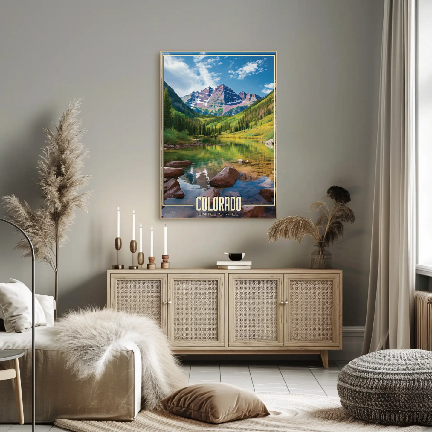 Colorado Vintage Poster