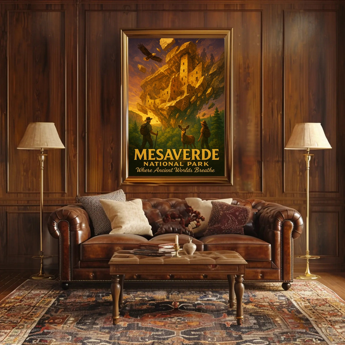 Mesa Verde Cliff Dwellings National Park Poster