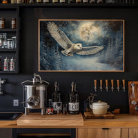 Majestic Night Flight Poster