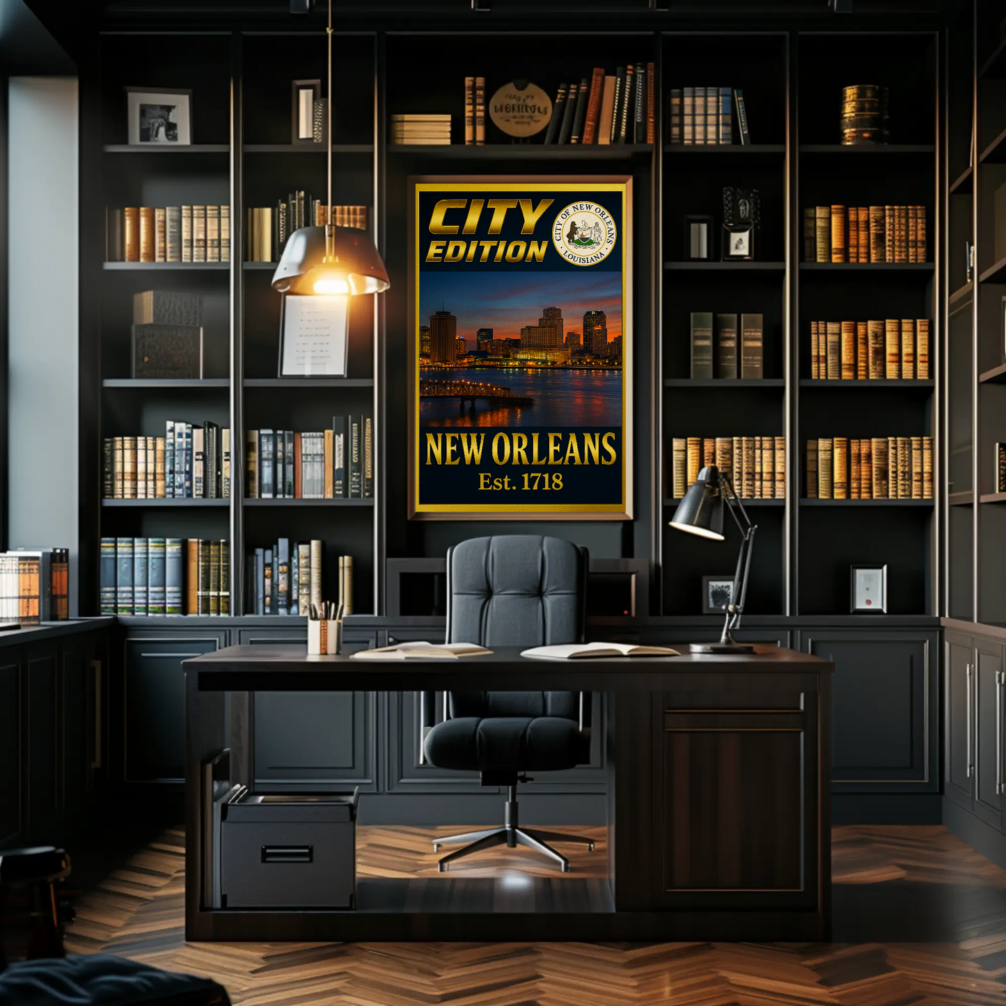 New Orleans City Edition Travel Poster