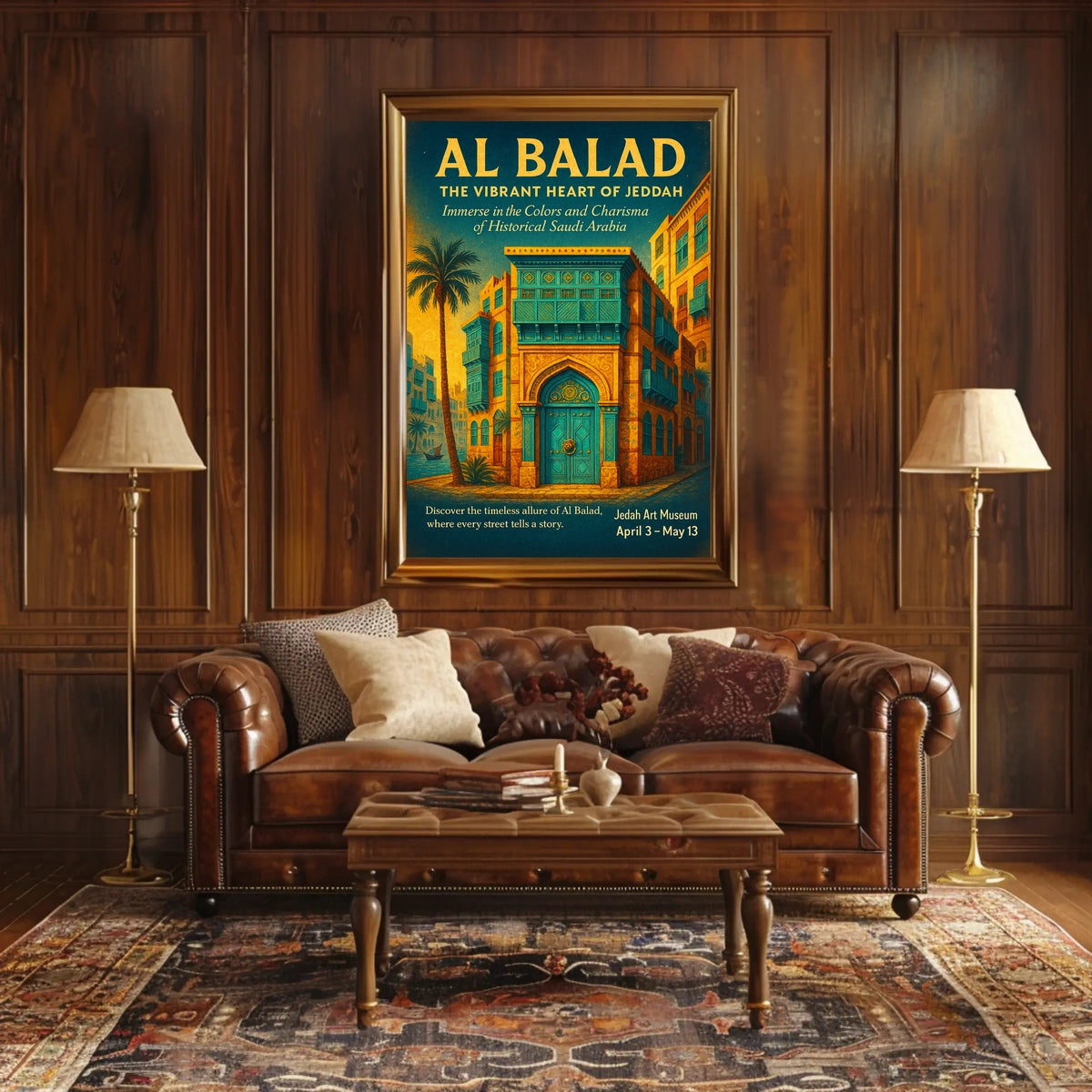 Al Balad The Vibrant Heart Of Jeddah Poster