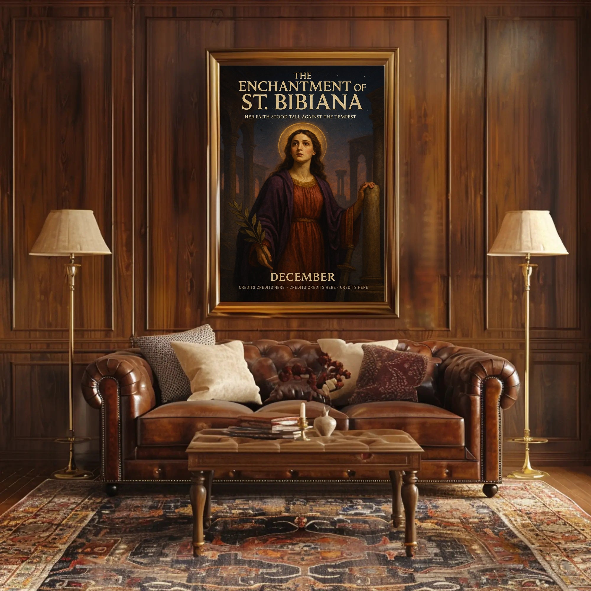 The Enchantment of St. Bibiana Poster PosterGoat