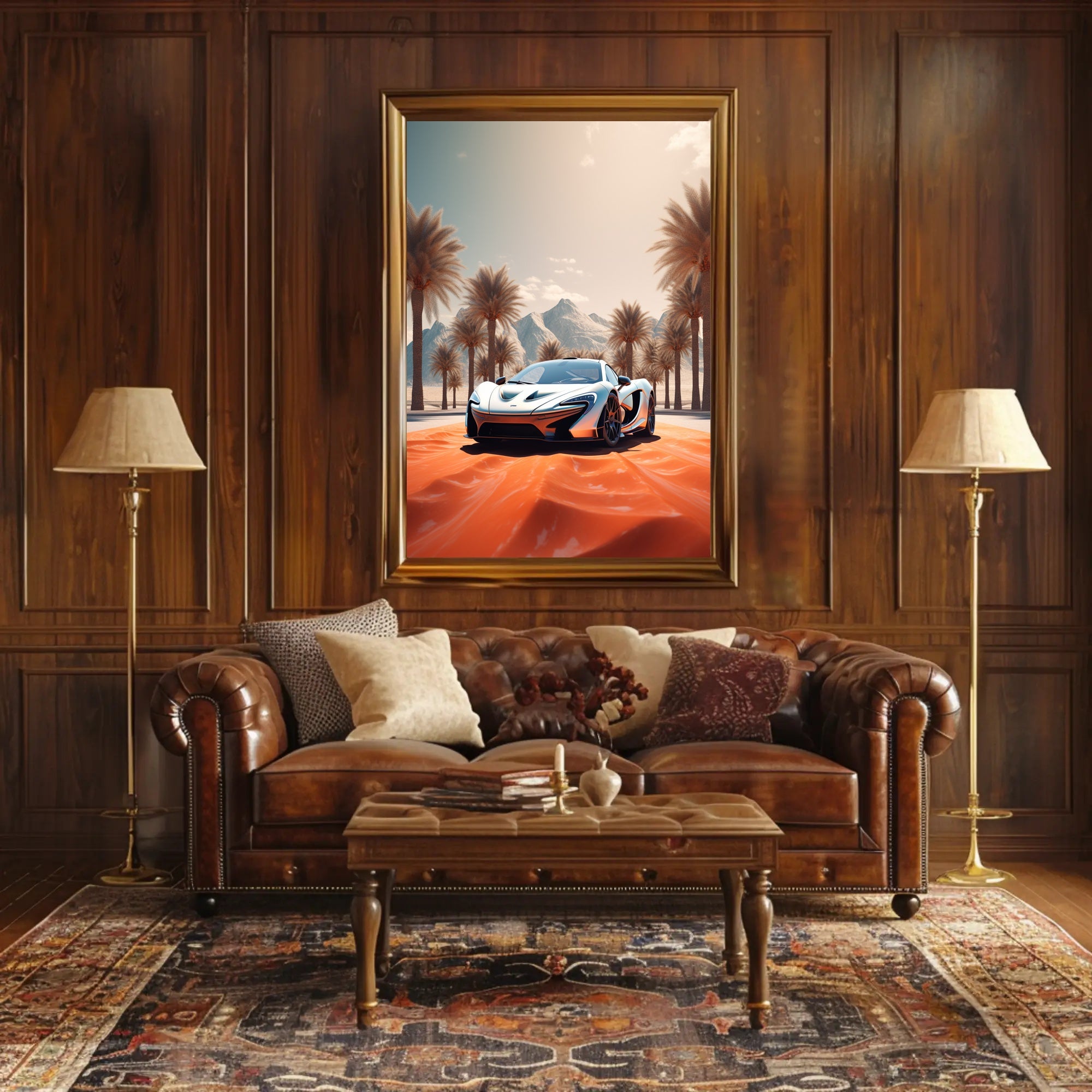 Desert Dreamscape Poster PosterGoat