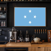 Micronesia, Federated States of Flag Poster