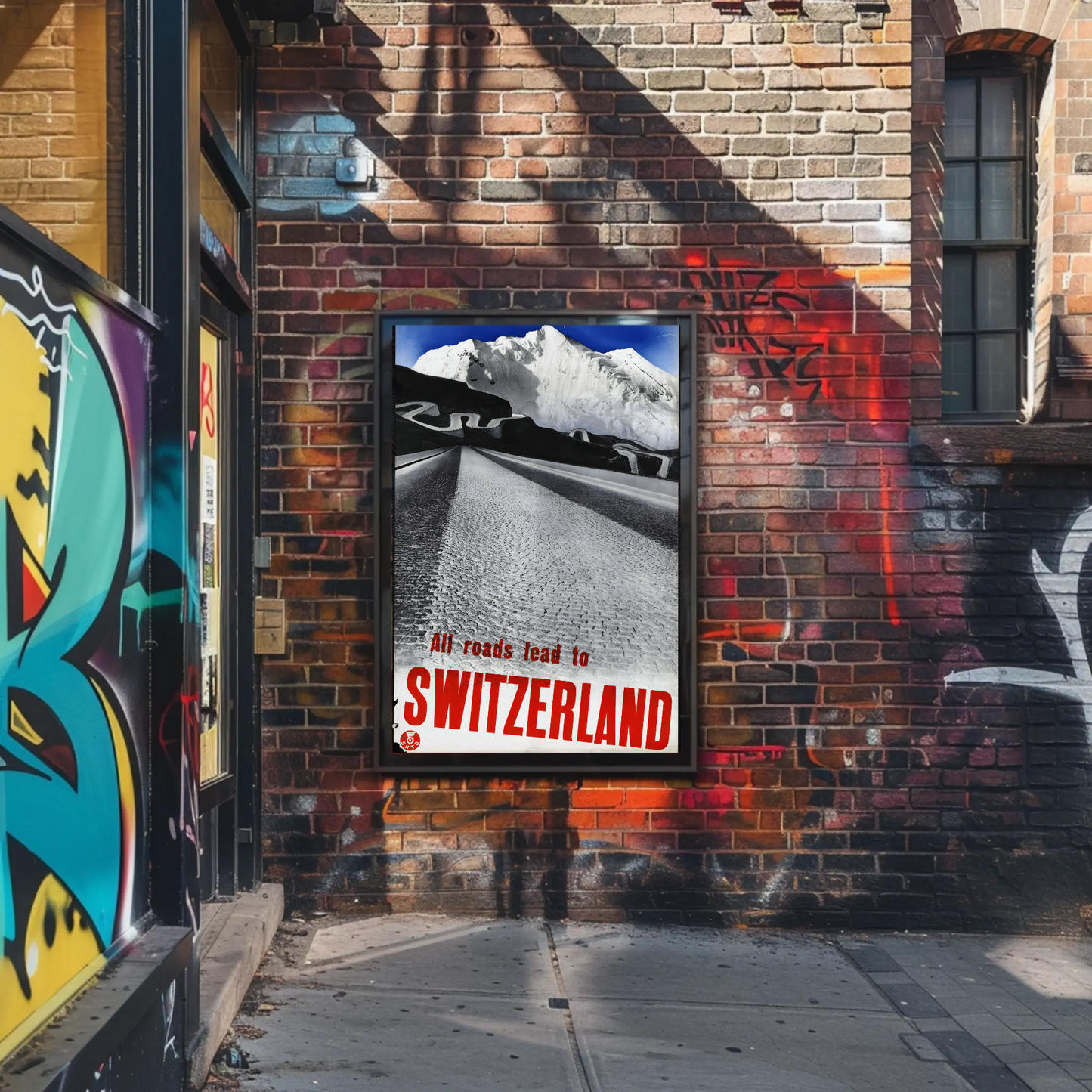 Switzerland Travel Poster