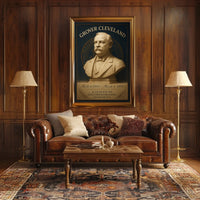 Grover Cleveland 24th President Poster