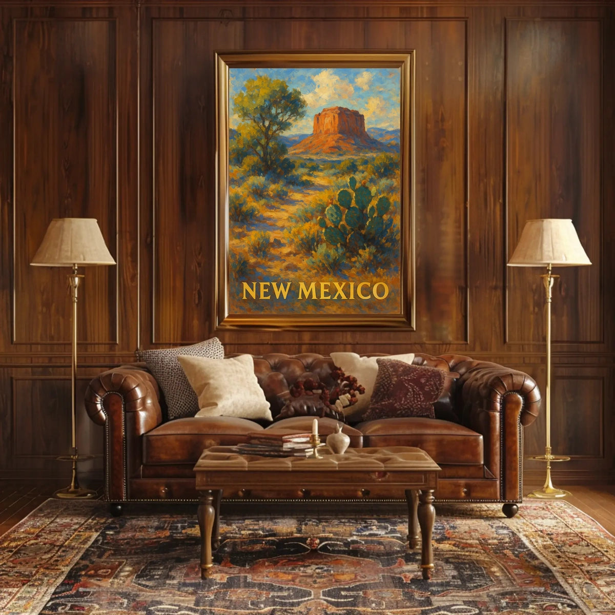 New Mexico Landscape Poster