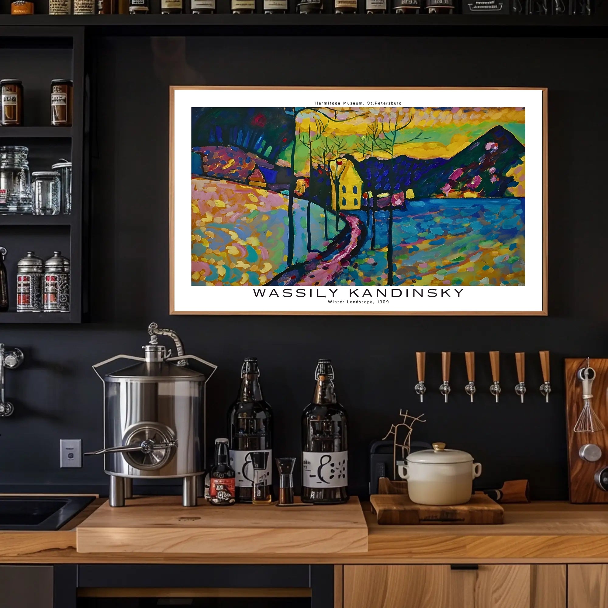 Wassily Kandinsky Winter Landscape Poster