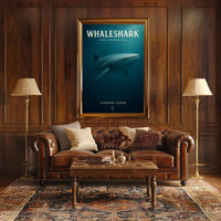 Whaleshark Awe-Inspiring Poster PosterGoat