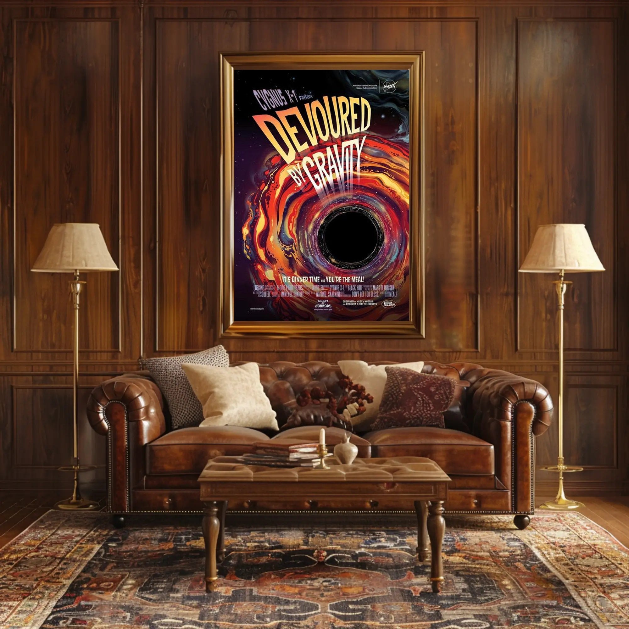 Devoured by Gravity Poster PosterGoat