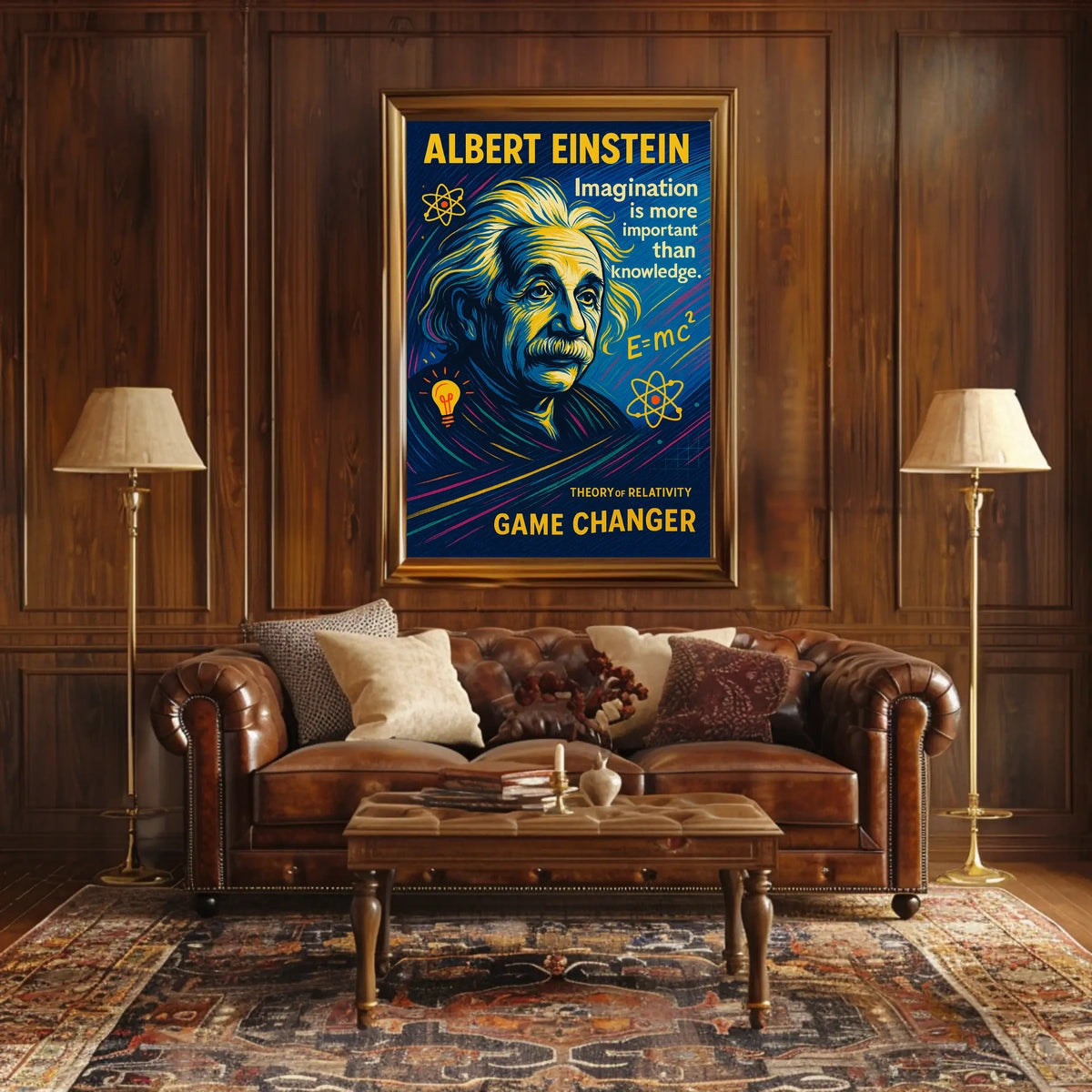 Albert Einstein Game Changer Poster