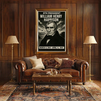 William Henry Harrison 9Th President Poster