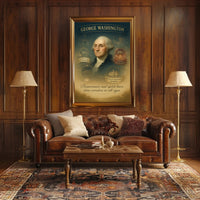 George Washington First President Poster