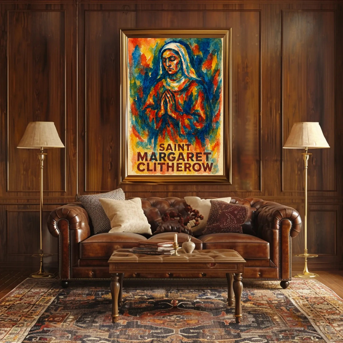 Saint Margaret Clitherow Poster