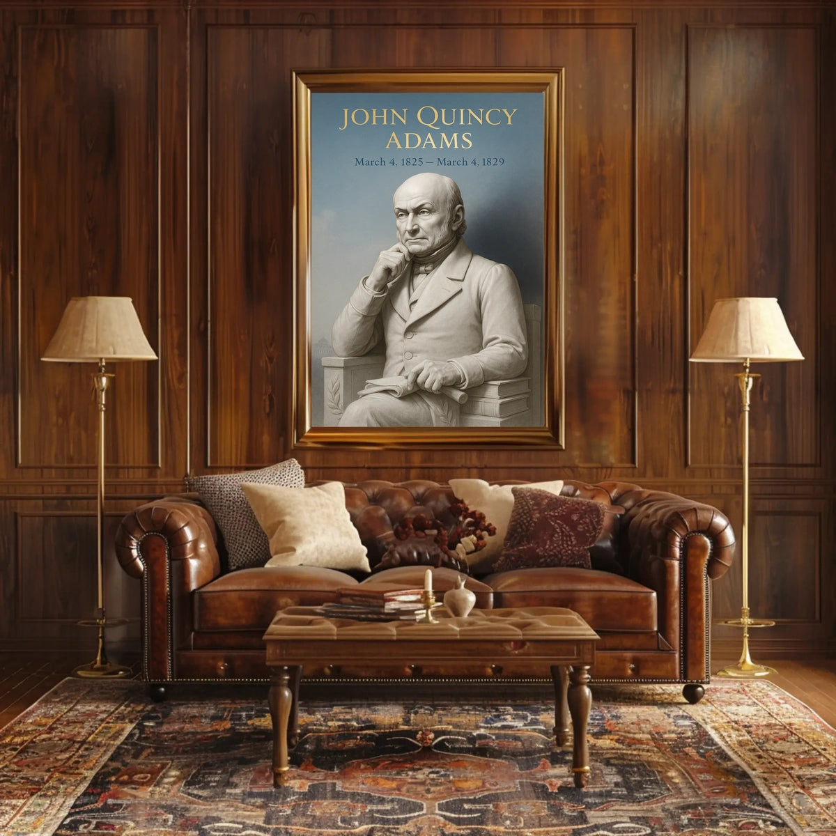 John Quincy Adams 6th President Poster