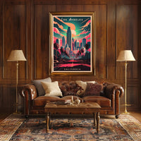 Los Angeles Skyline Poster